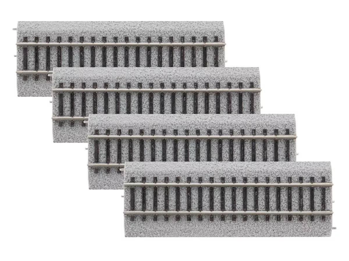 Lionel 8768054 HO Scale MagneLock 5" Straight 4 Pack