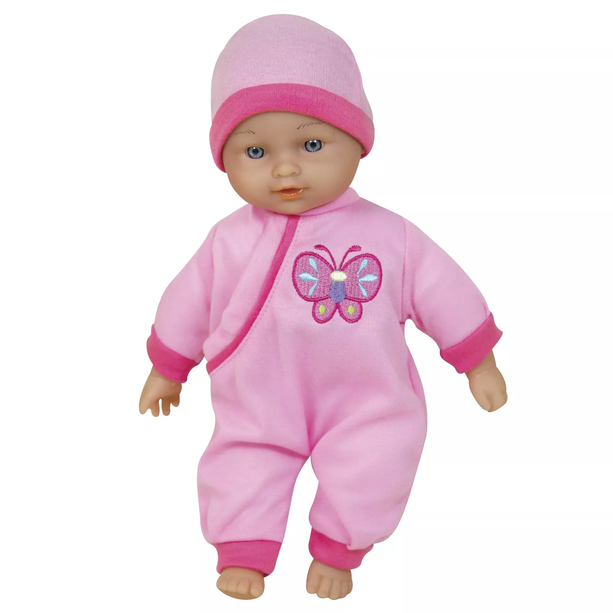 Lissi 11" Talking Baby Doll - Pink - Soft Fabric - Ages 2+