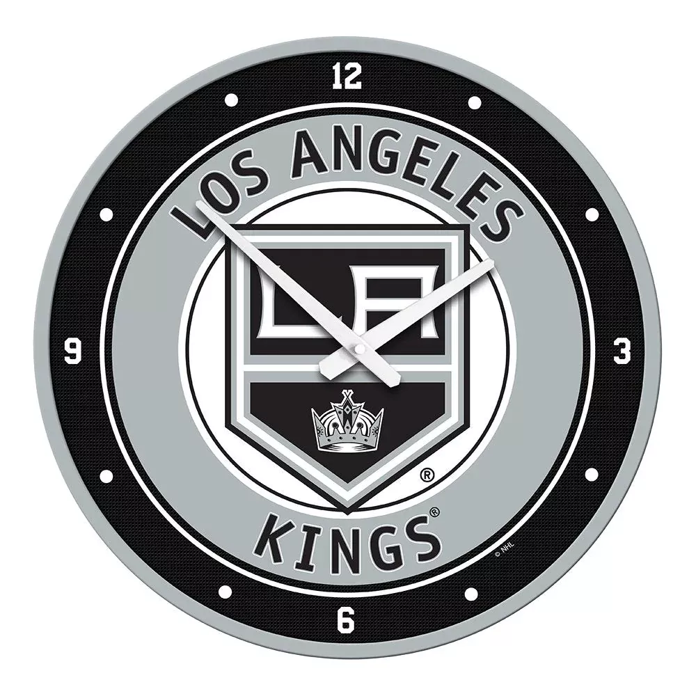Los Angeles Kings: Modern Disc Wall Clock