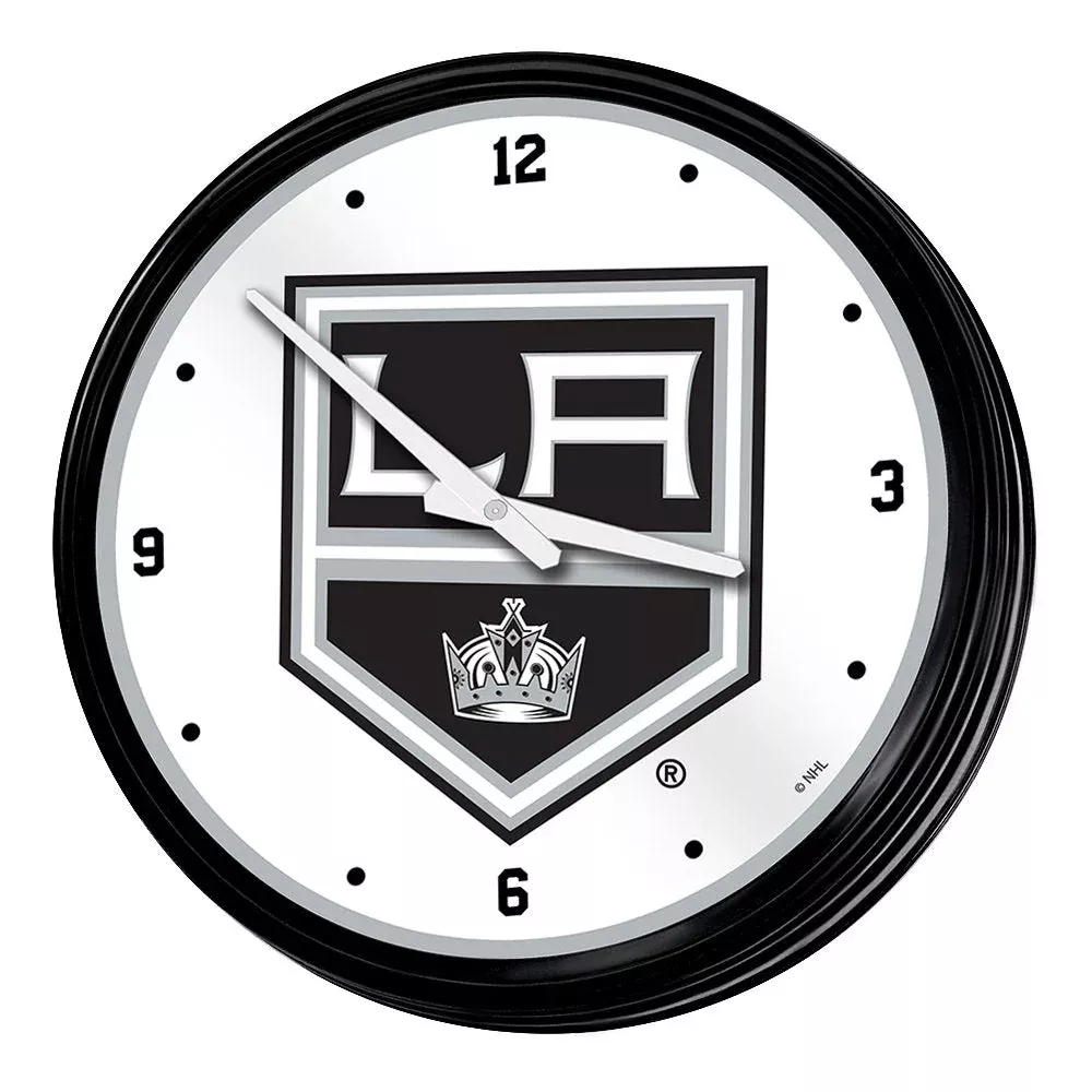 Los Angeles Kings: Retro Lighted Wall Clock