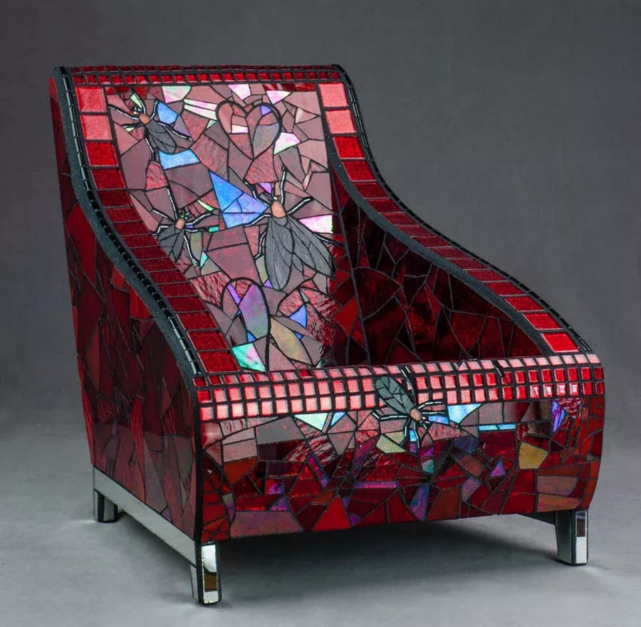 Love is in the Air: The Lovebug Story - Fine Art Mosaic