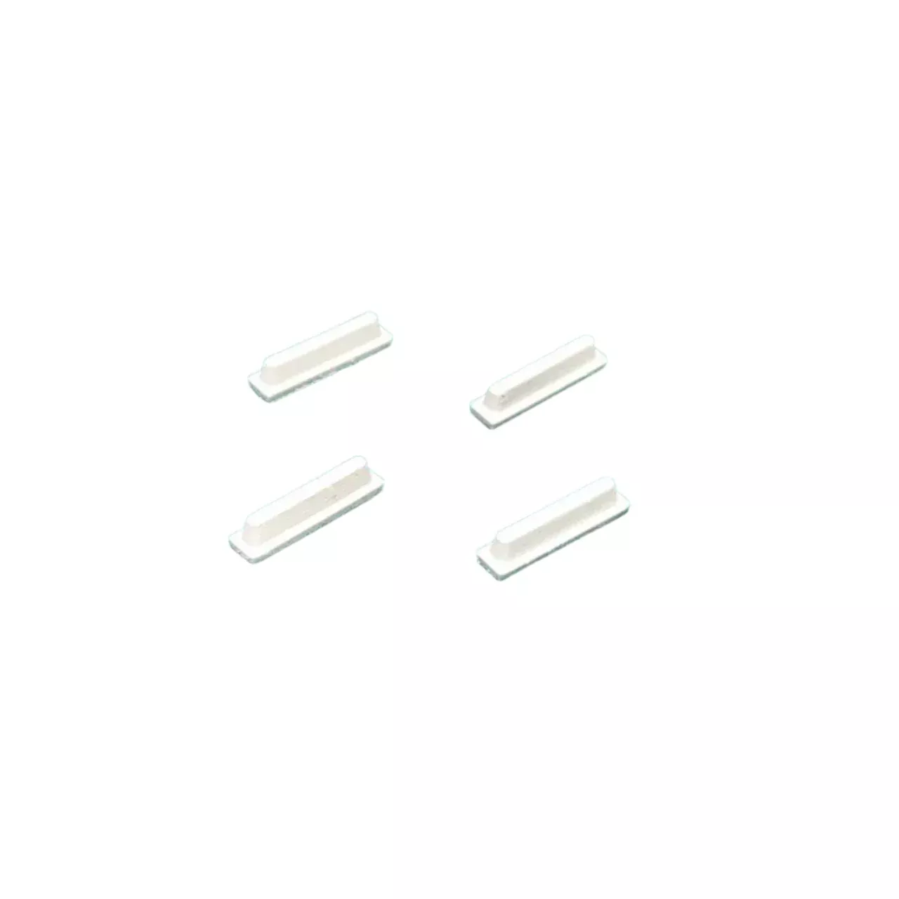 Mac Rail HO PTC Antenna - Short "Track" Gray - 4 Pack MAC-830G