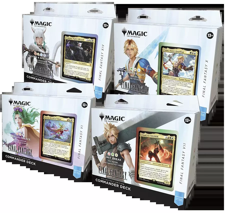 Magic: Final Fantasy - Collector Commander Decks (Set of 4) [Jun 13, 2025]