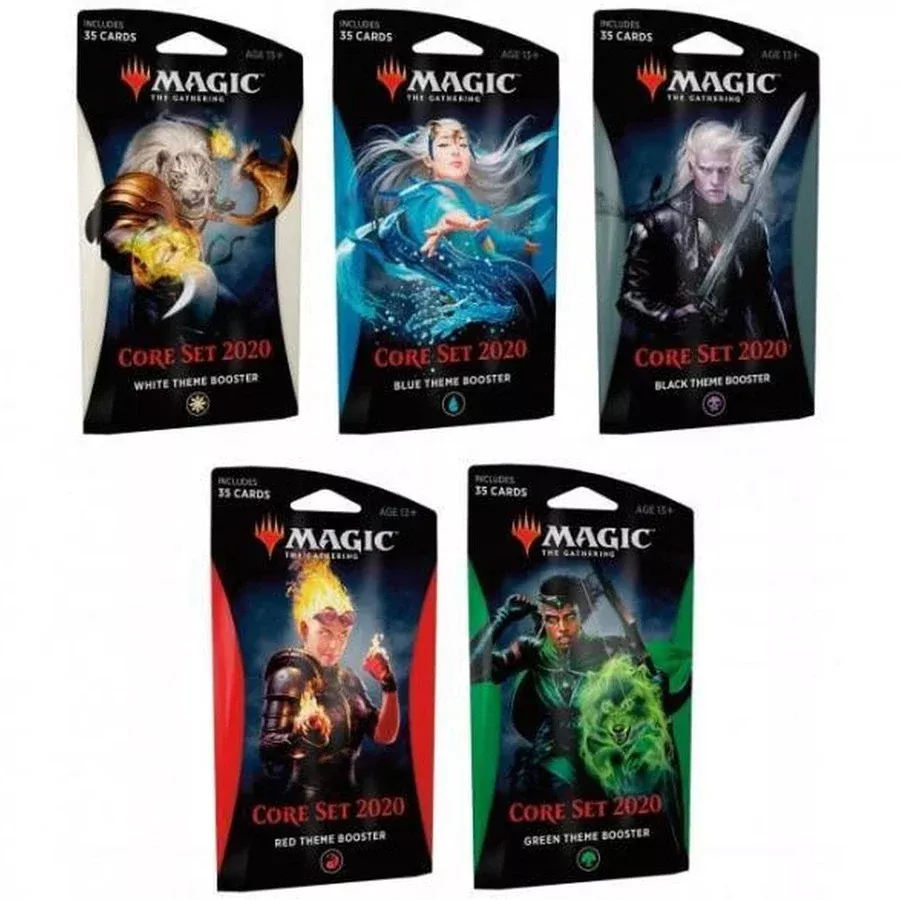 Magic: The Gathering Core 2020 Theme Booster Display