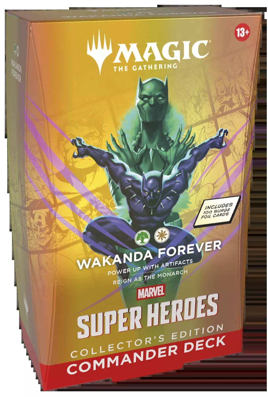 Magic: Marvel Super Heroes Collector's Commander Deck - Wakanda Forever