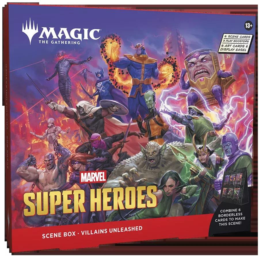Magic: Marvel Super Heroes Scene Box - Villains Unleashed