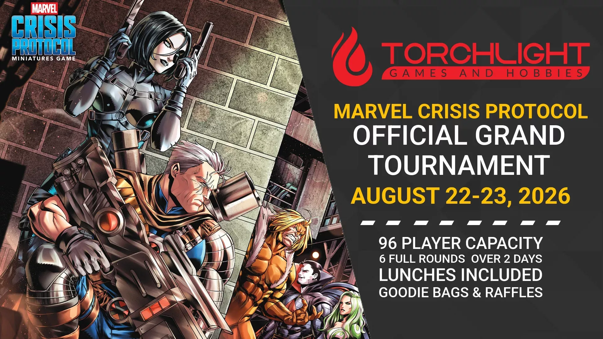 Marvel Crisis Protocol: Official Grand Tournament [Aug 22-23, 2026]