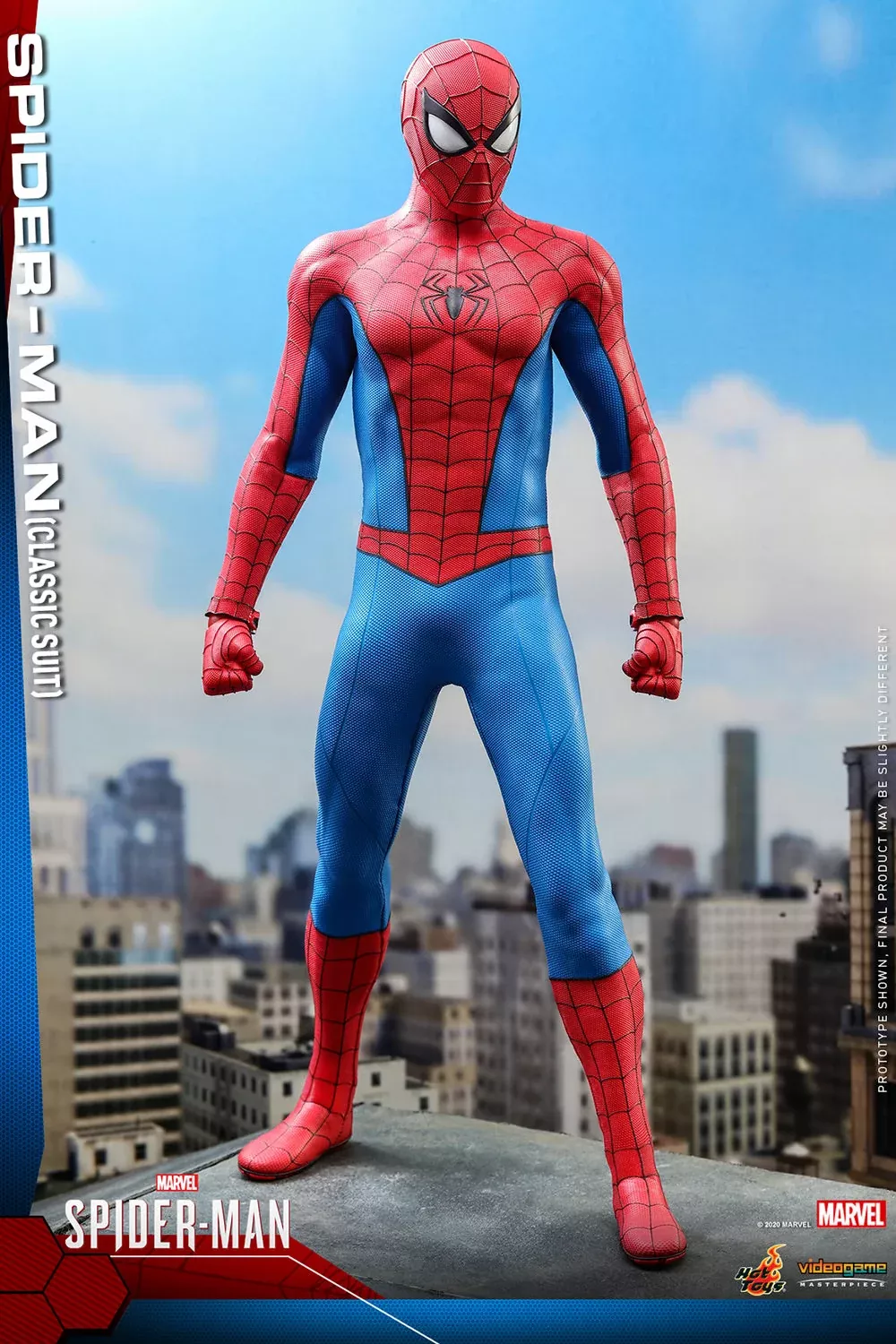 Marvel’s Spider-Man Classic Suit Hot Toys VGM48 1/6 Scale Figure NIB