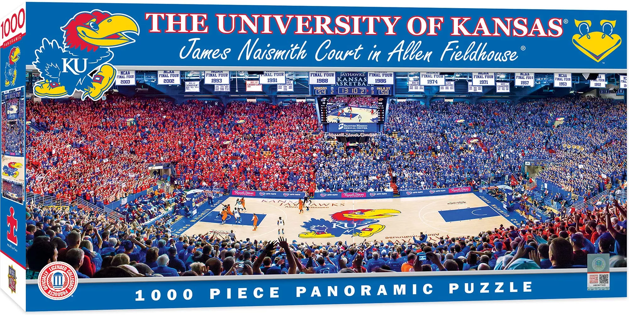 MasterPieces 1000 Piece Panoramic University of Nebraska Puzzle 13" x 39