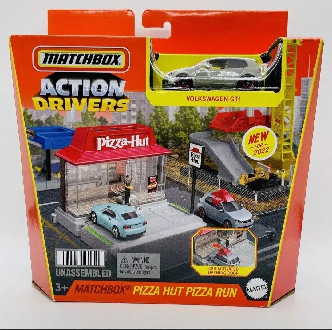 Matchbox Action Drivers Playset - Green Small Toy Car Adventure