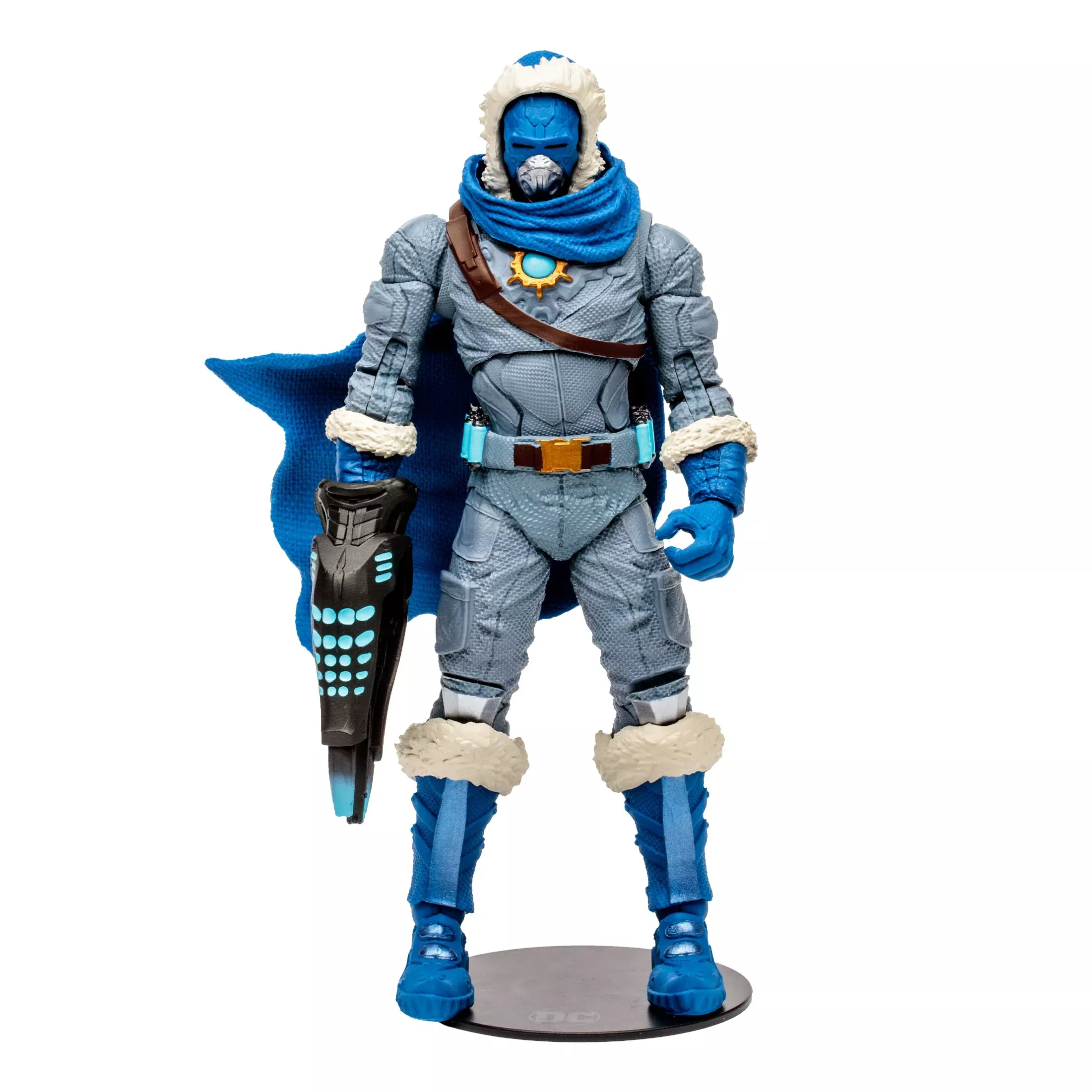 McFarlane Toys Captain Cold 7" Figure with Cold Gun and Comic