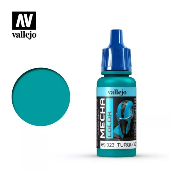 [Mecha Colour] Acrylic Paint - #Turquoise (17ml) Vallejo 69023