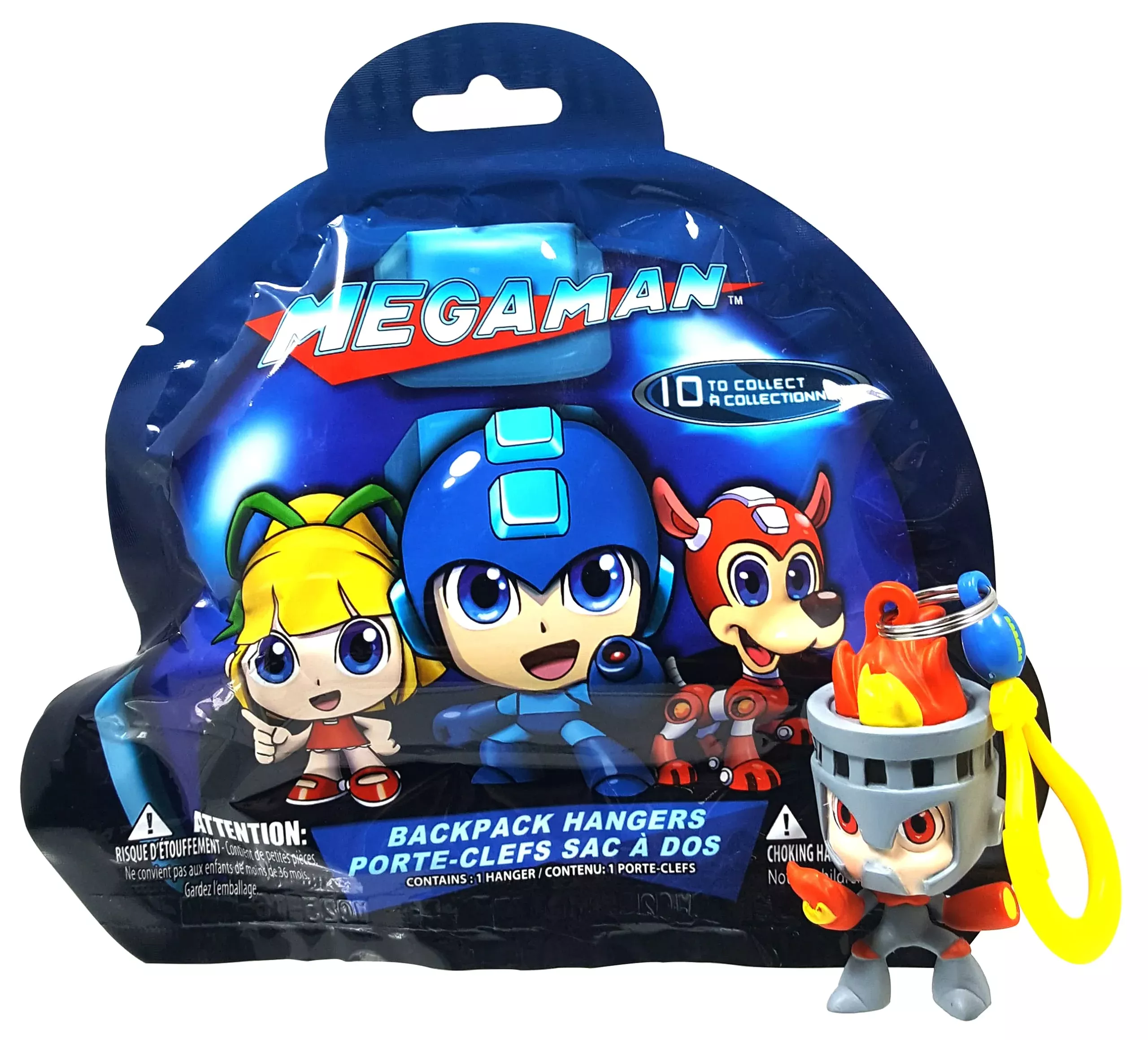 Megaman Mega Man Hangers - 2-Inch Blind Bag Figures - Blue - 1