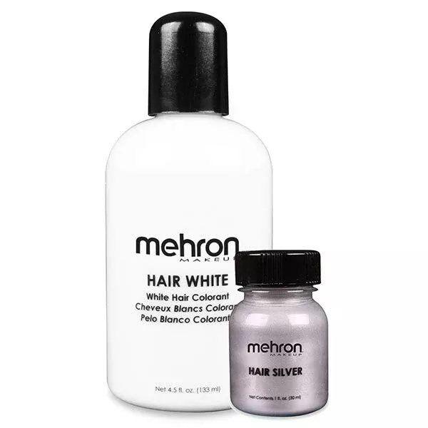 Mehron Hair White & Hair Silver | Embellish FX