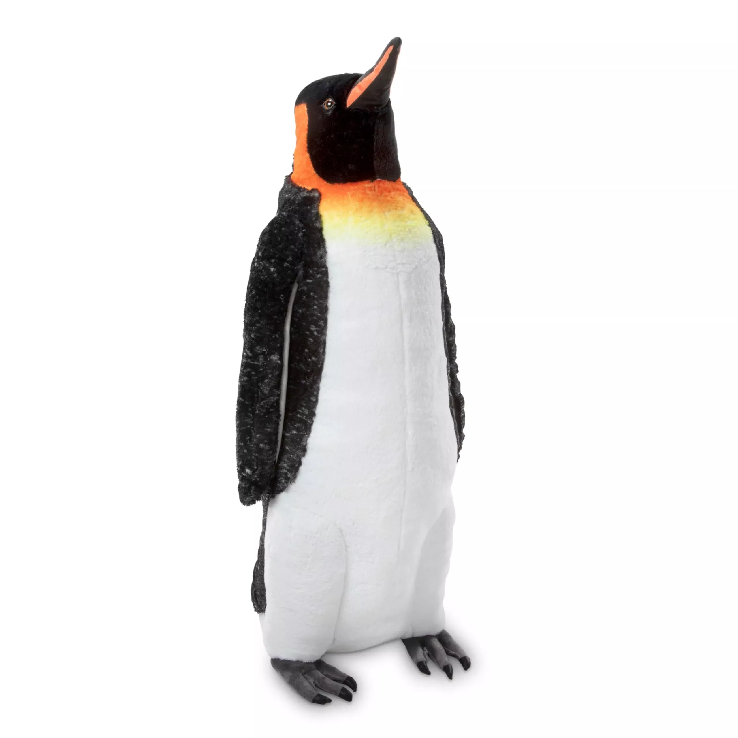 Melissa & Doug Giant Plush Emperor Penguin Toy, 3.5 ft, Multi