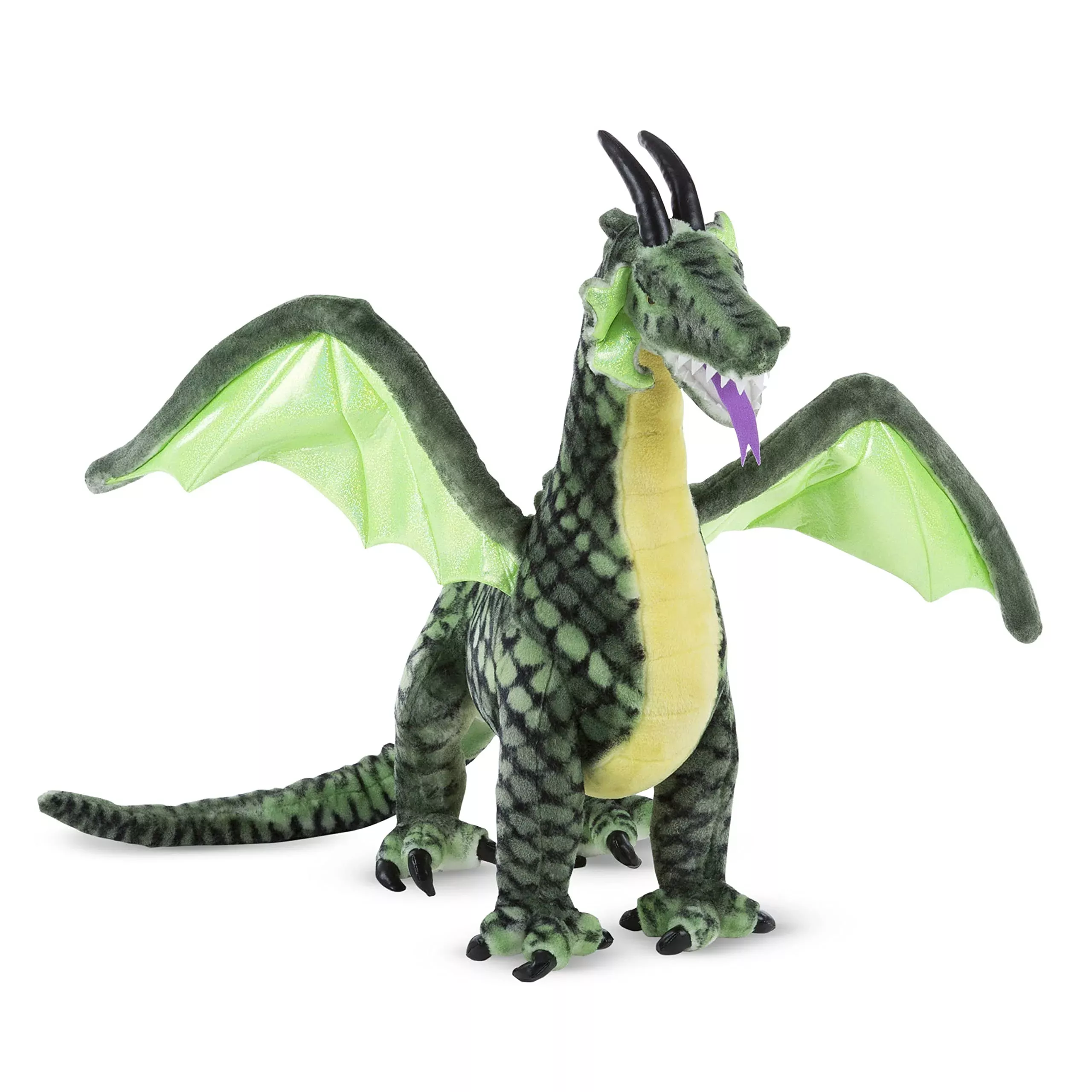 Melissa & Doug Winged Dragon Plush Toy - 36" Multi-color