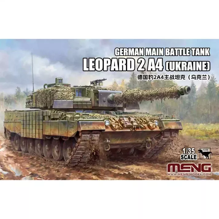 MENG TS058 1/35 German Leopard 2A4(Ukraine) Tank