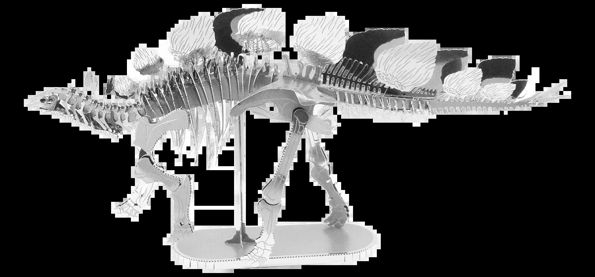 Metal Earth MMS100 Stegosaurus Dinosaur Skeleton Metal Model Kit