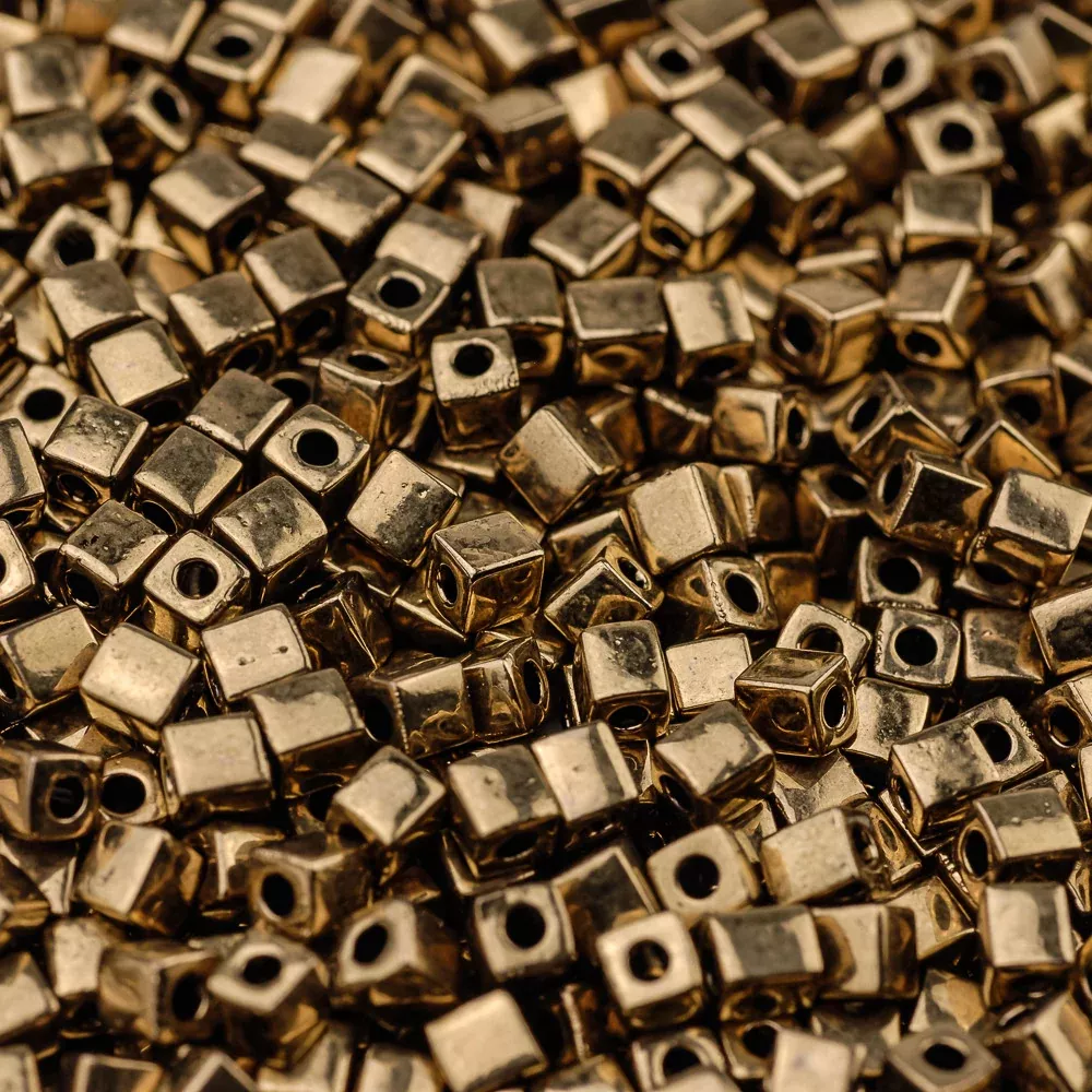 Metallic Dk Bronze Miyuki Cube Bead