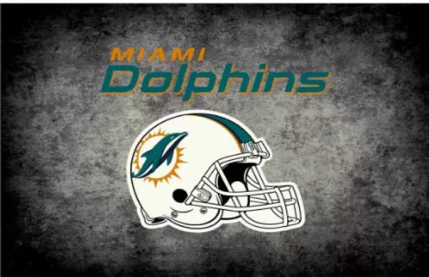 Miami Dolphins Distressed Rug Multiple Sizes For Sale – Game Room Gorilla
