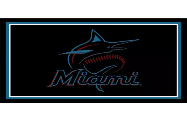 Miami Marlins Rug - Multiple Sizes For Sale – Game Room Gorilla