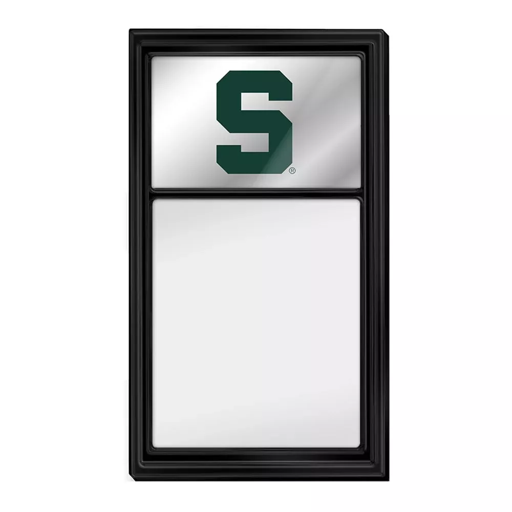 Michigan State Spartans: Mirrored Dry Erase Note Board