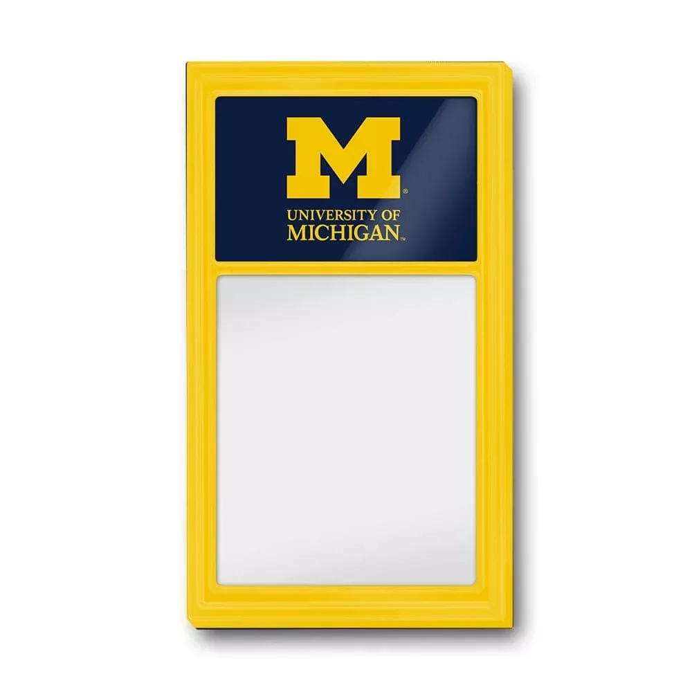 Michigan Wolverines: Dry Erase Note Board