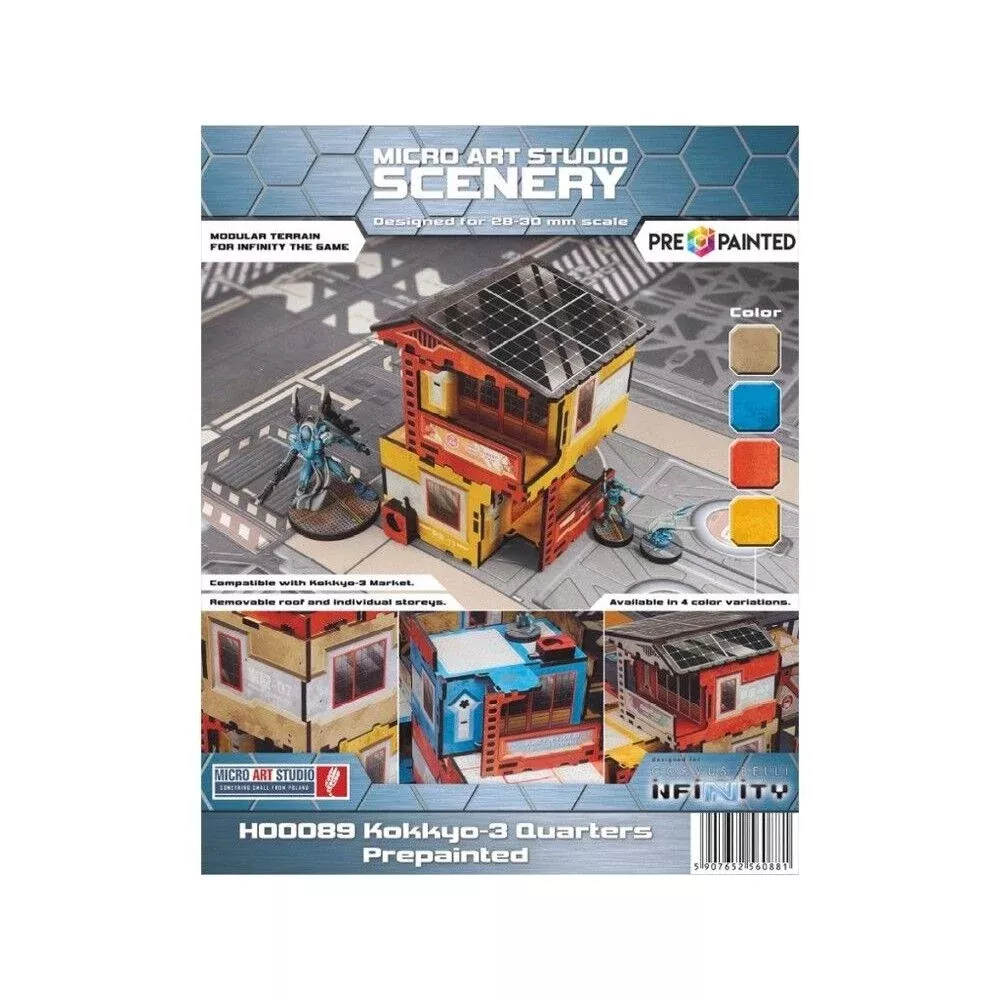Micro Art Studio - Infinity Scenery - Kokkyo-3 Quarters (2) PREPAINTED (yellow)
