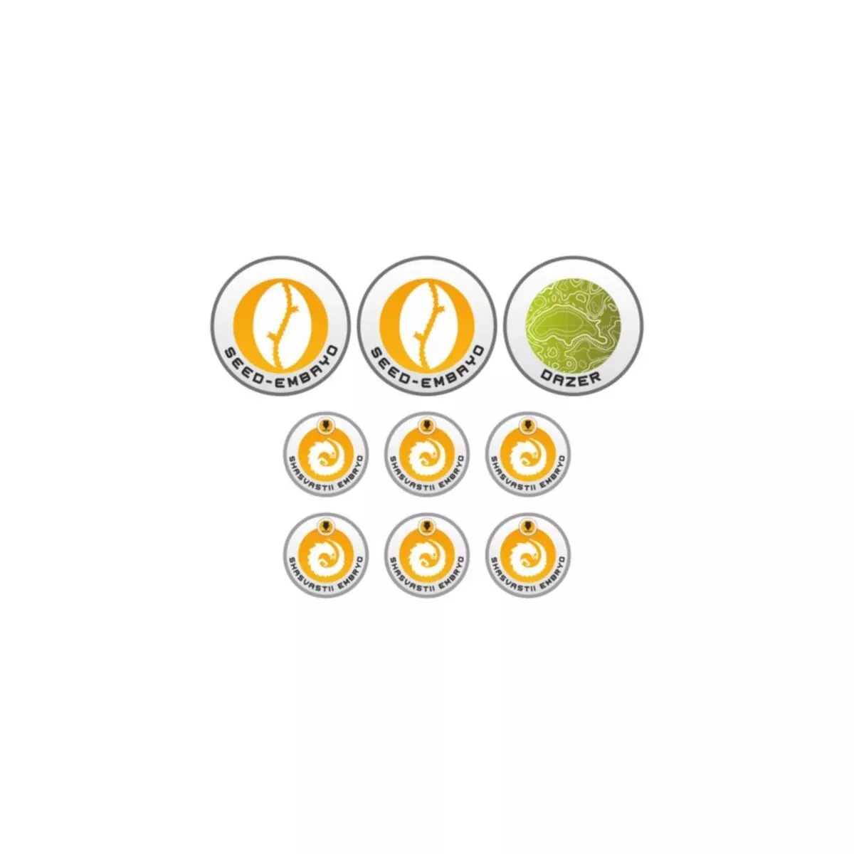 Micro Art Studio - Infinity Token Sets - N4 Infinity Aliens (9)