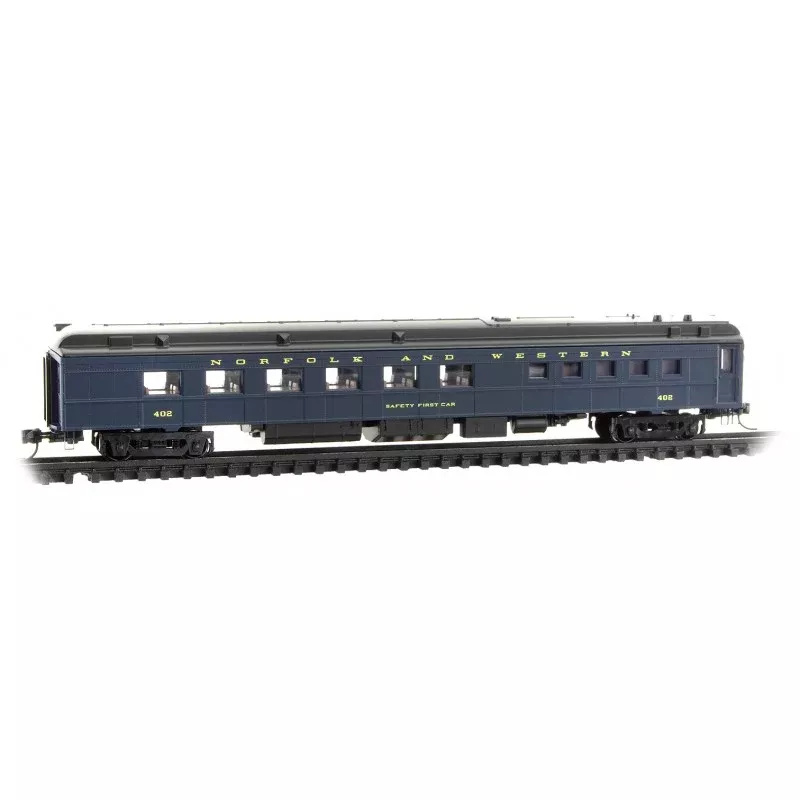 Micro Trains Line N Scale 80' Heavyweight Diner Car Norfolk & Western