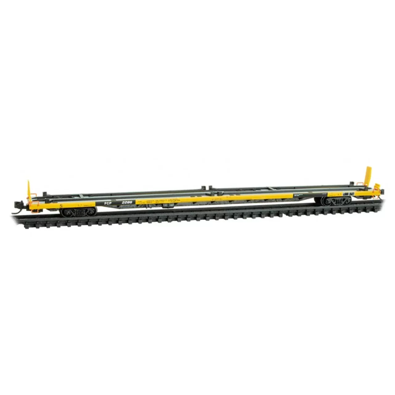 Micro Trains N Scale 89' COFC Flat Car Ferrocarril del Pacifico FCP 22