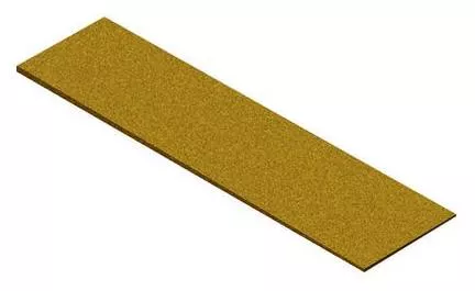 Midwest Products 3020 N Scale Cork Roadbed 10 Sheets