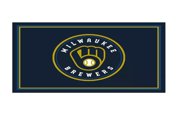 Milwaukee Brewers Rug- Multiple Sizes For Sale – Game Room Gorilla