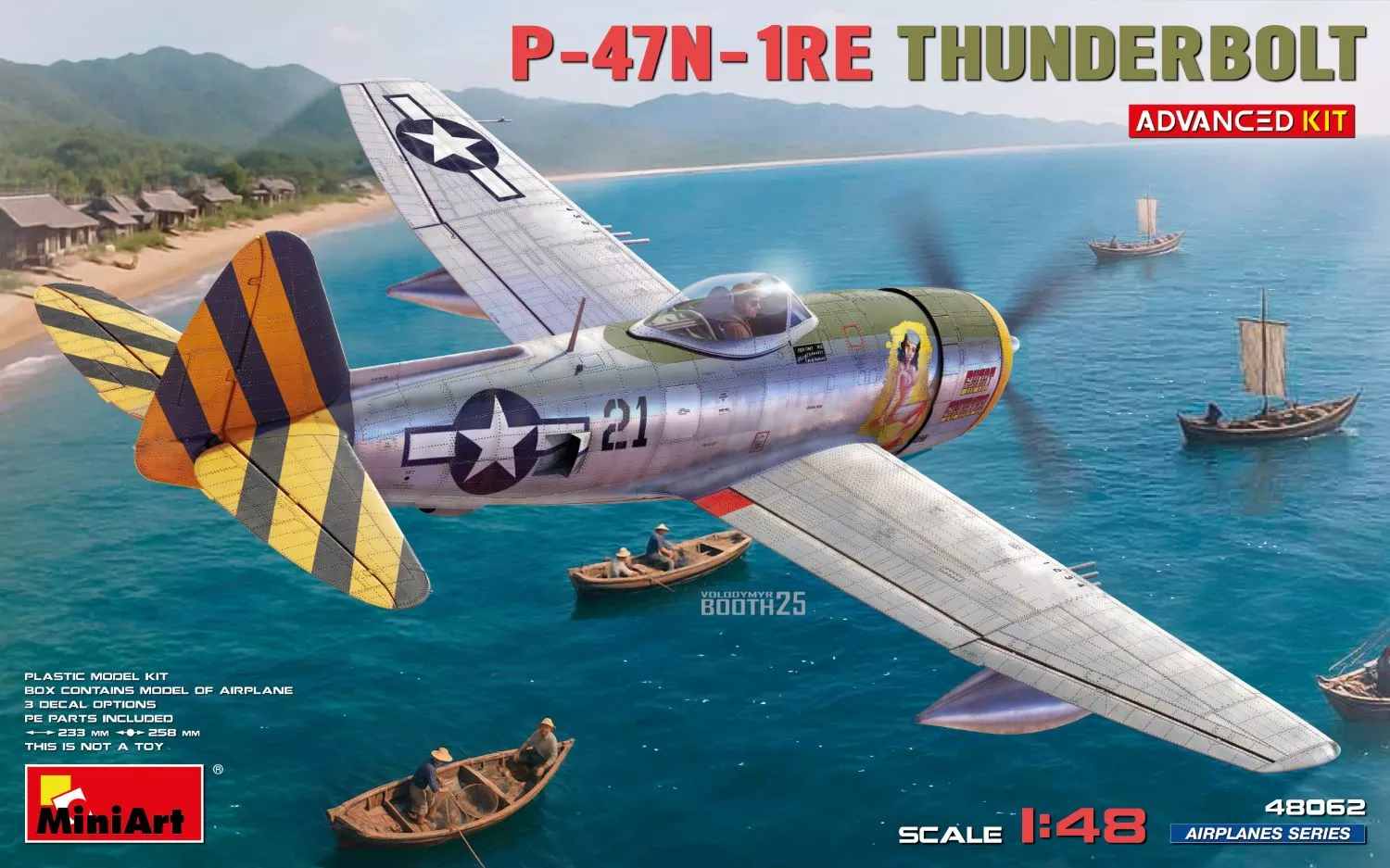 MiniArt 48062 1/48 P-47N-1RE Thunderbolt (Advanced Kit)