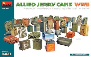 Miniart 49003 1/48 Allied Jerry Cans WW2