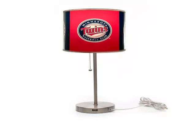 Minnesota Twins Chrome Lamp For Sale – Game Room Gorilla