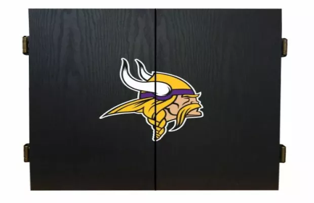 Minnesota Vikings Fan's Choice Dartboard Set For Sale – Game Room Gorilla