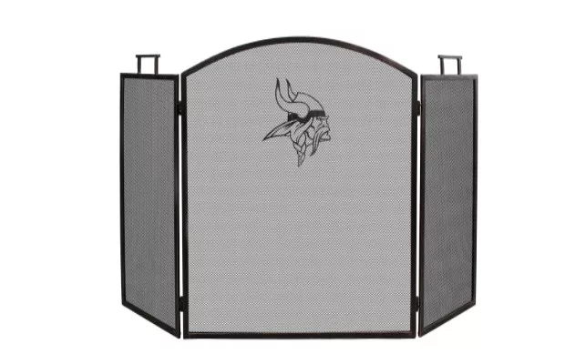 Minnesota Vikings Fireplace Screen For Sale – Game Room Gorilla