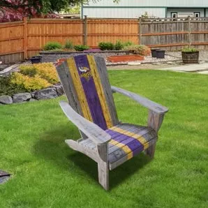 Minnesota Vikings Wood Adirondack Chair