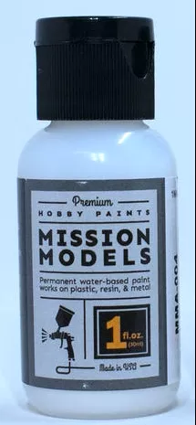 Mission Models MIOMMA-004 Flat Clear Coat Acrylic Paint 1oz