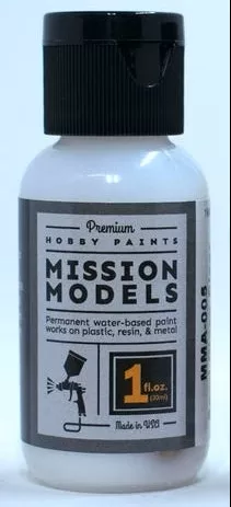 Mission Models MIOMMA-005 Semi Gloss Clear Coat Acrylic Paint 1oz