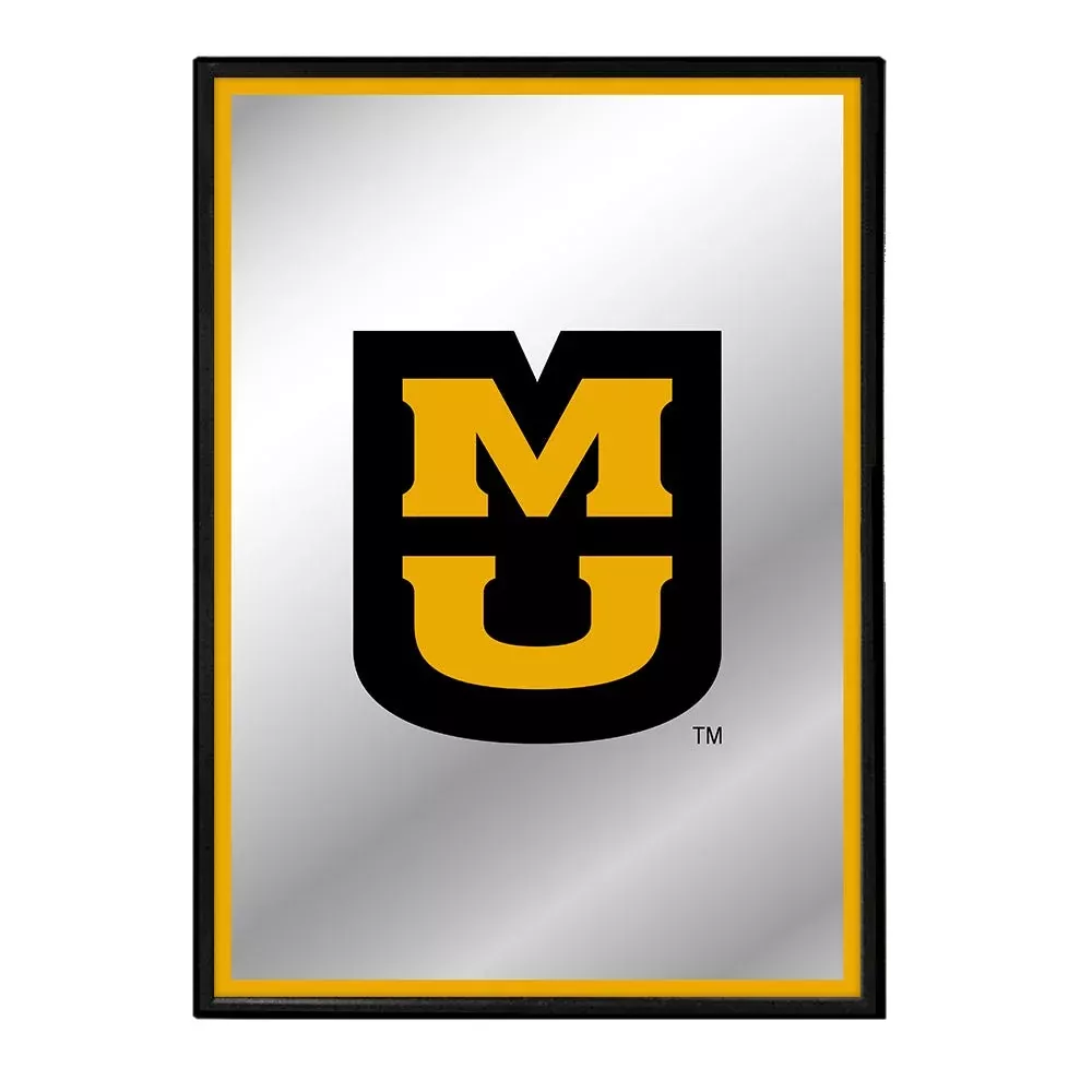Missouri Tigers: MU - Framed Mirrored Wall Sign