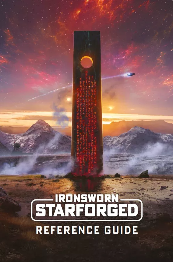 Modiphius: Ironsworn Starforged - Reference Guide