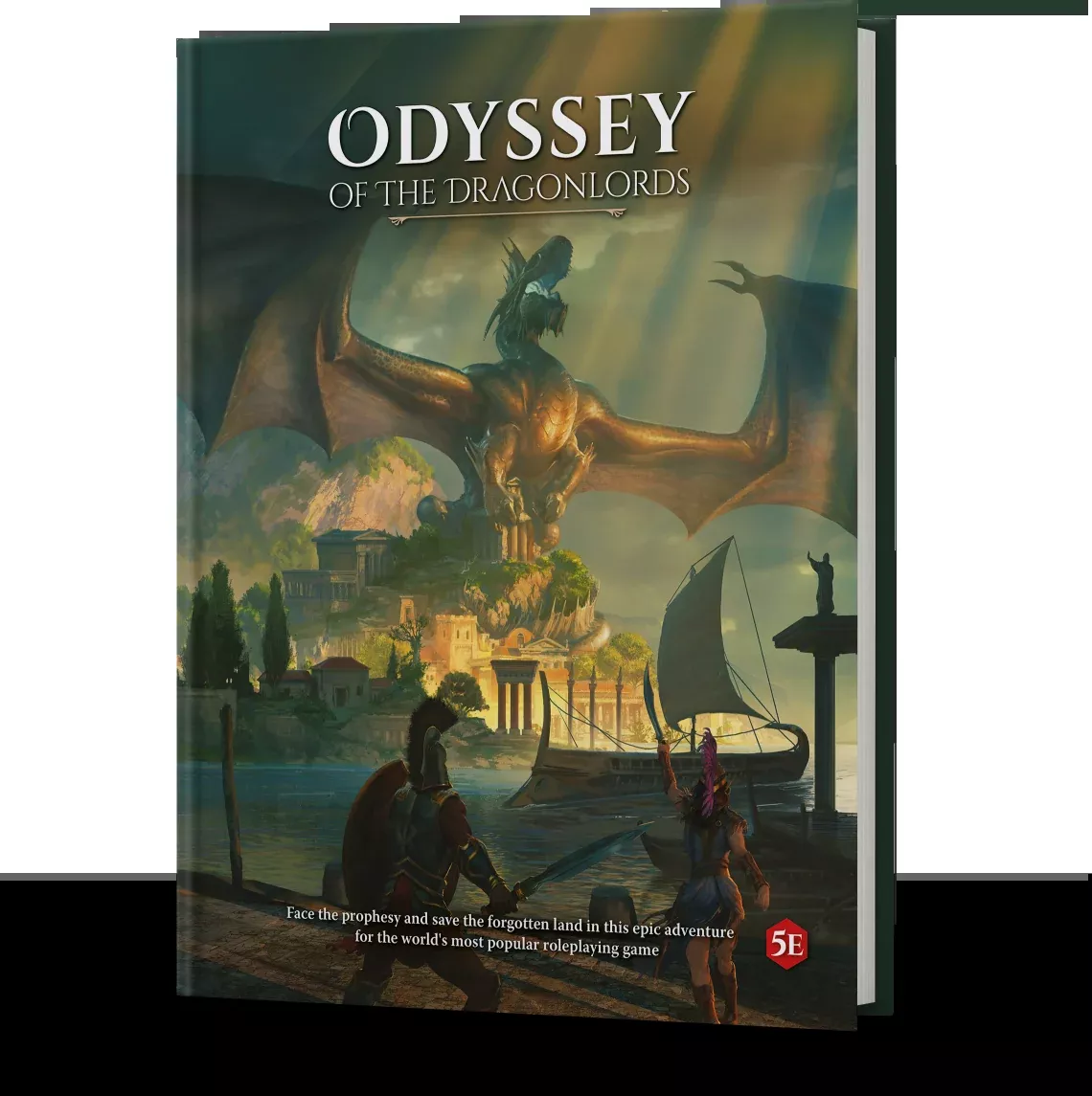 Modiphius: Odyssey of the Dragonlords Hardcover Adventure Book