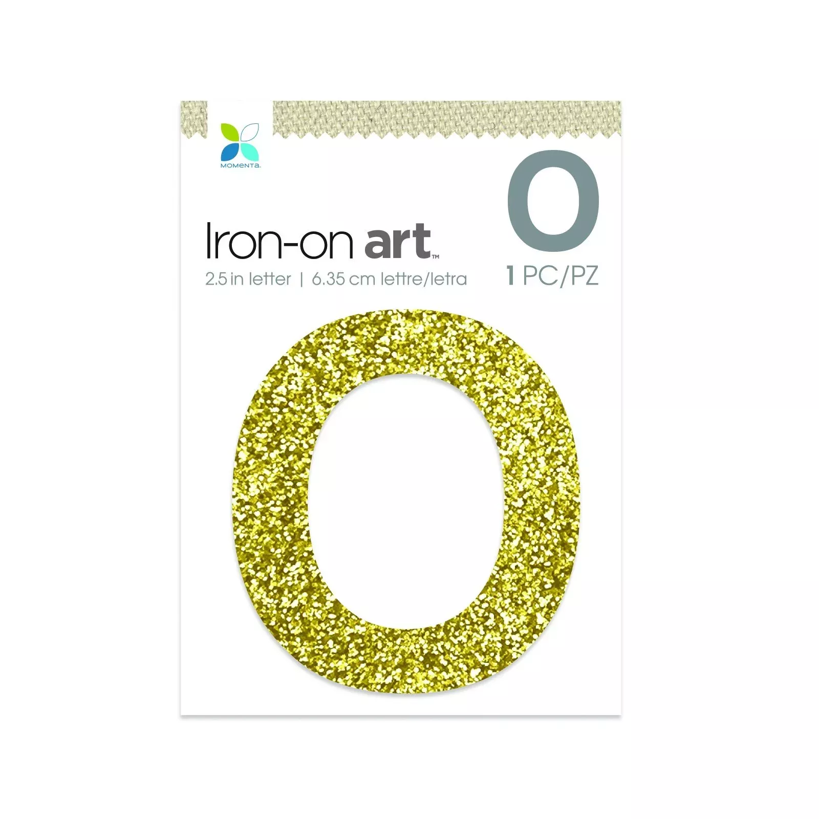 Momenta O Gold Chunky Glitter Iron