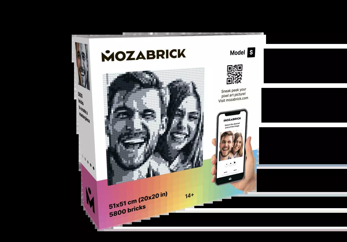 MOZABRICK 5011001 Model S Small Photo Construction Set