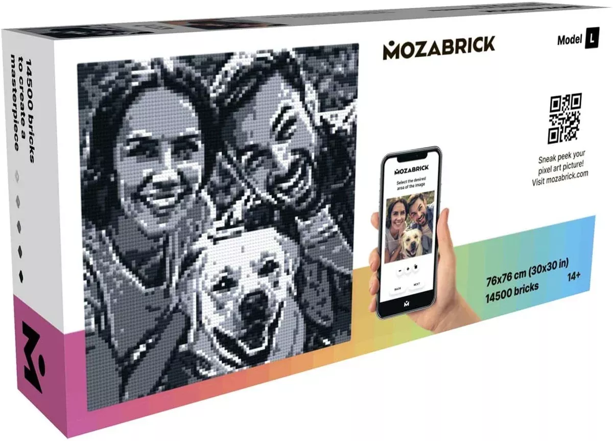 MOZABRICK 5011002 Model L Large Photo Construction Set