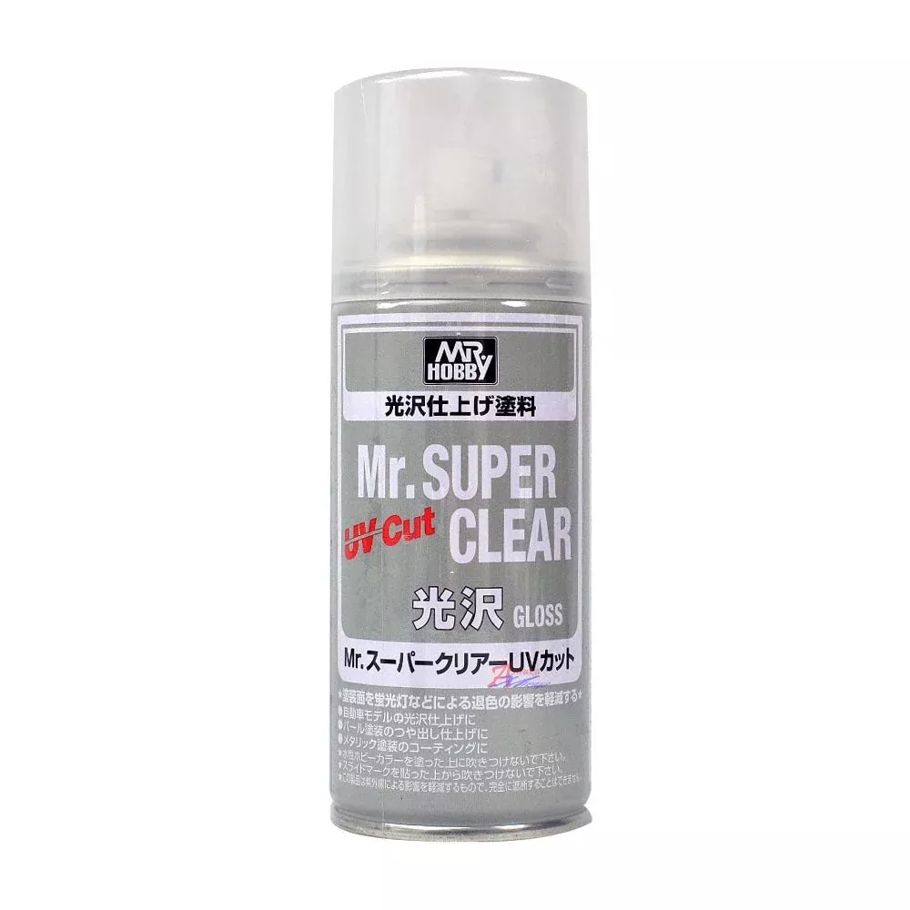 Mr Hobby - B522 - Mr Super Clear UV Cut Gloss Spray - 170ml