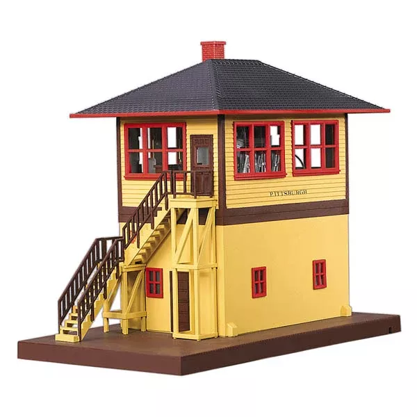 MTH 30-9031 O Gauge RailKing Switch Tower Pennsylvania - NOS