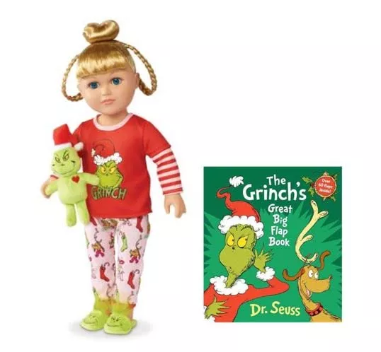 My Life As 18 Inch Poseable Grinch Sleepover Doll - Multicolor